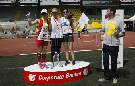 Corporate Games HSBC atletizm takımı formaları
